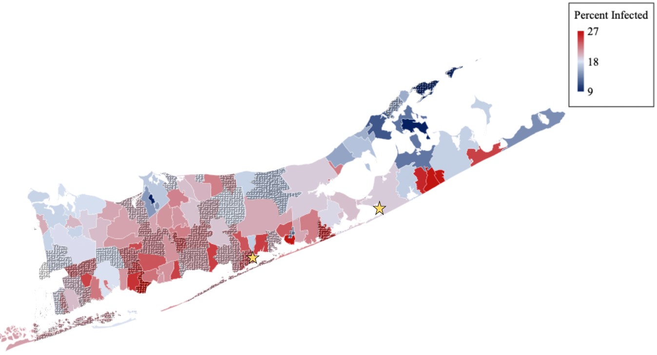 COVID map LI